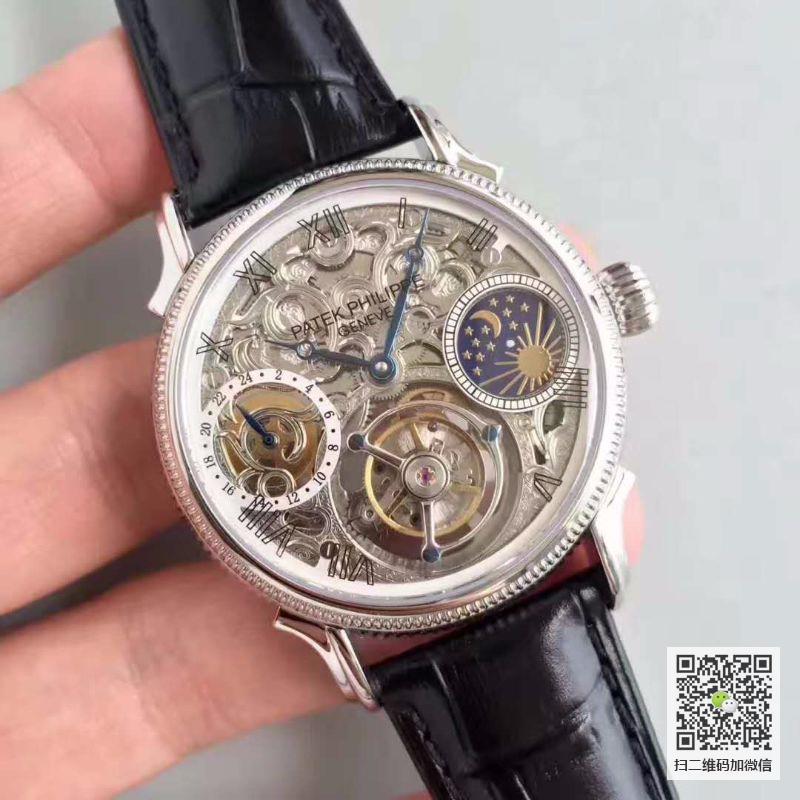 patek philippe百达翡丽(镂空雕花24h星辰陀飞轮)