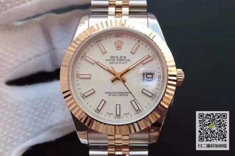 rolex劳力士datejust日志型12633318k包金表
