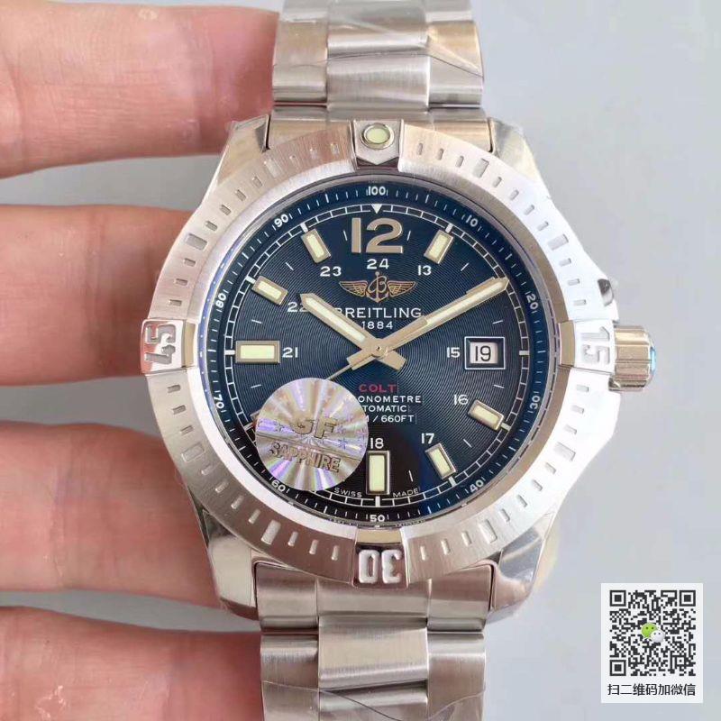 gf厂 breiting 百年灵挑战者自动机械腕表(colt automatic)a1738811