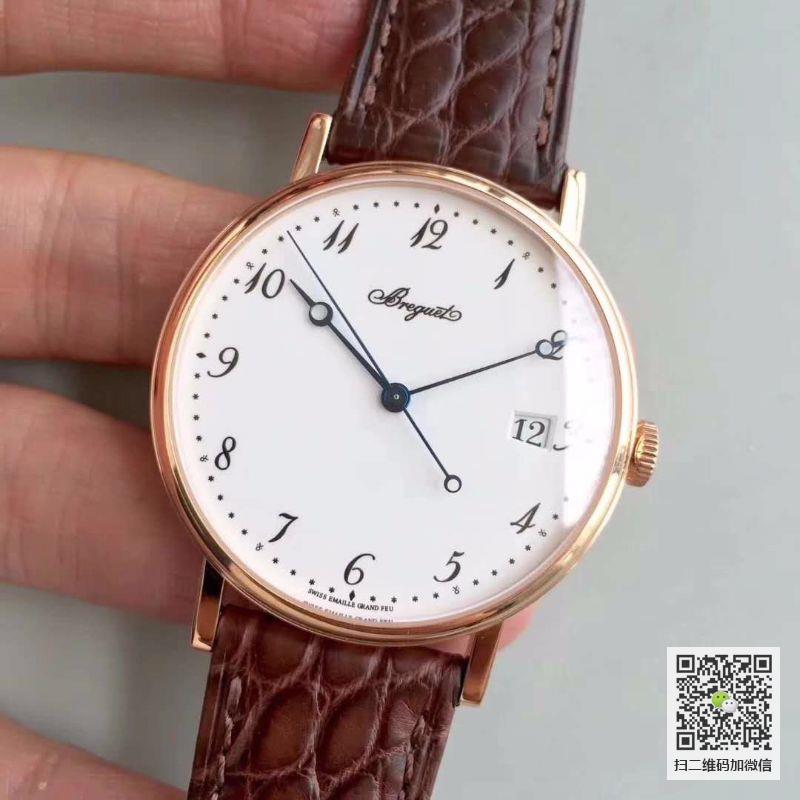 MKS厂【宝玑5177BR/29/9V6】一比一高仿宝玑Breguet CLASSIQUE 经典系列 Classique 5177BR/29/9V6 18K玫瑰金 男士自动机械表价格_多少钱_报价-实名表业高仿手表商城