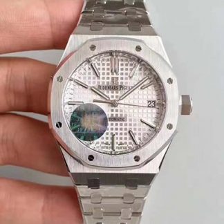 【爱彼15400ST.OO.1220ST.02】JF厂一比一高仿爱彼-Audemars Piguet 皇家橡树系列 Royal Oak 15400ST.OO.1220ST.02男士机械手表价格_多少钱_报价-实名表业高仿手表商城