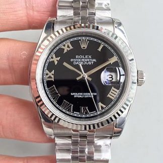 【劳力士116334-72210黑盘】一比一高仿Rolex 劳力士 Datejust 日志型系列116334-72210黑盘价格_多少钱_报价-实名表业高仿手表商城