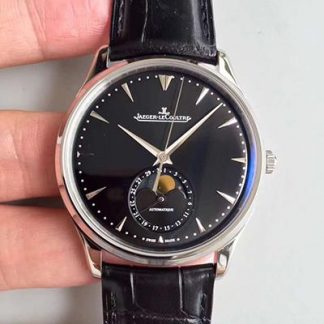 【积家Q1368470】ZF厂一比一精仿积家Master Chronograph计时大师系列Q1368470，黑面，真日月星辰腕表男表，全自动机械男士手表价格_多少钱_报价-实名表业高仿手表商城