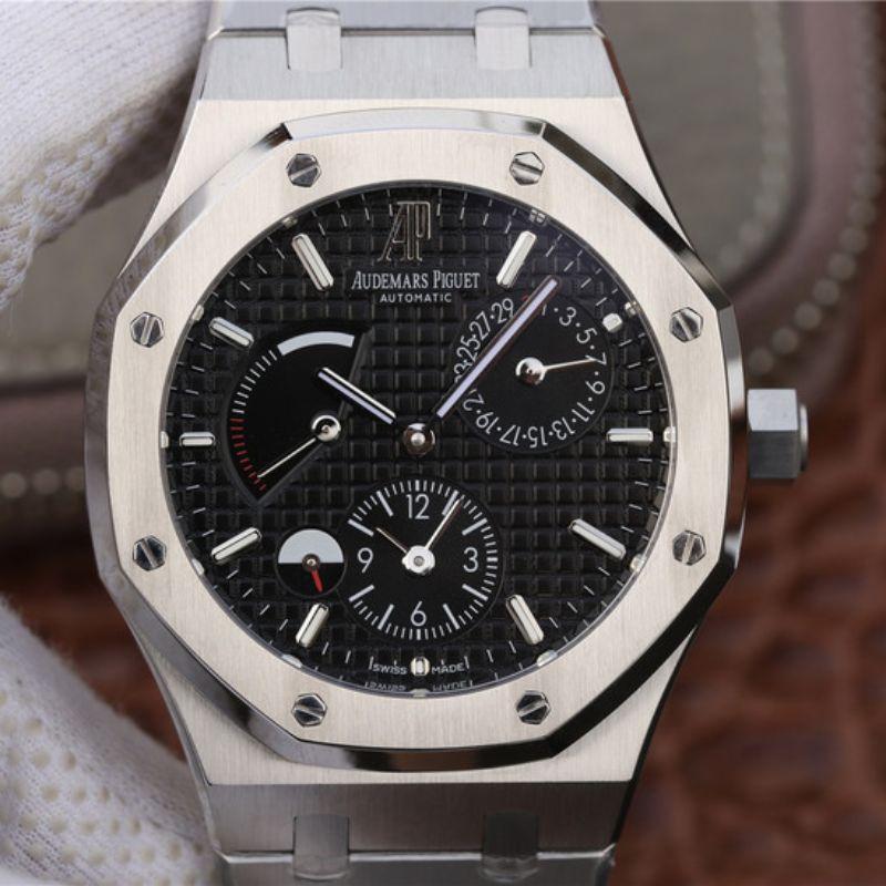 Часы audemars оригинал. AP Audemars Piguet. Audemars Piguet Royal Oak Black. Audemars Piguet Royal Oak 425 a.1220st. Наручные часы Audemars Piguet 26120st.oo.1220st.03.