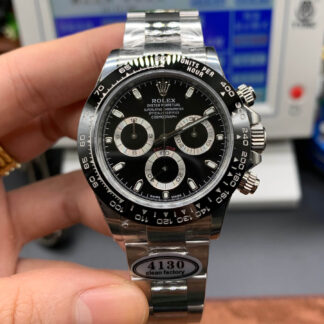 Clean厂劳力士M116500LN-0002 V3版,复刻劳力士宇宙计型熊猫迪通拿M116500LN-0002 V3版陶瓷黑盘男表价格_多少钱_报价-实名表业高仿手表商城