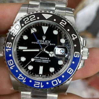 Clean厂劳力士M126710blnr-0003 V2版,复刻劳力士格林尼治型II系列V2版M126710blnr-0003黑蓝圈口男表价格_多少钱_报价-实名表业高仿手表商城