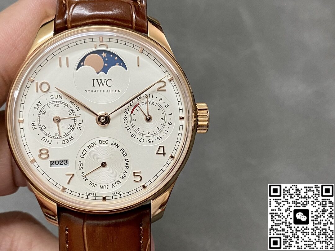 Aps Iwc Portuguese Perpetual Calendar Iw503302 Annual Calendar Display — Replica - photo 3
