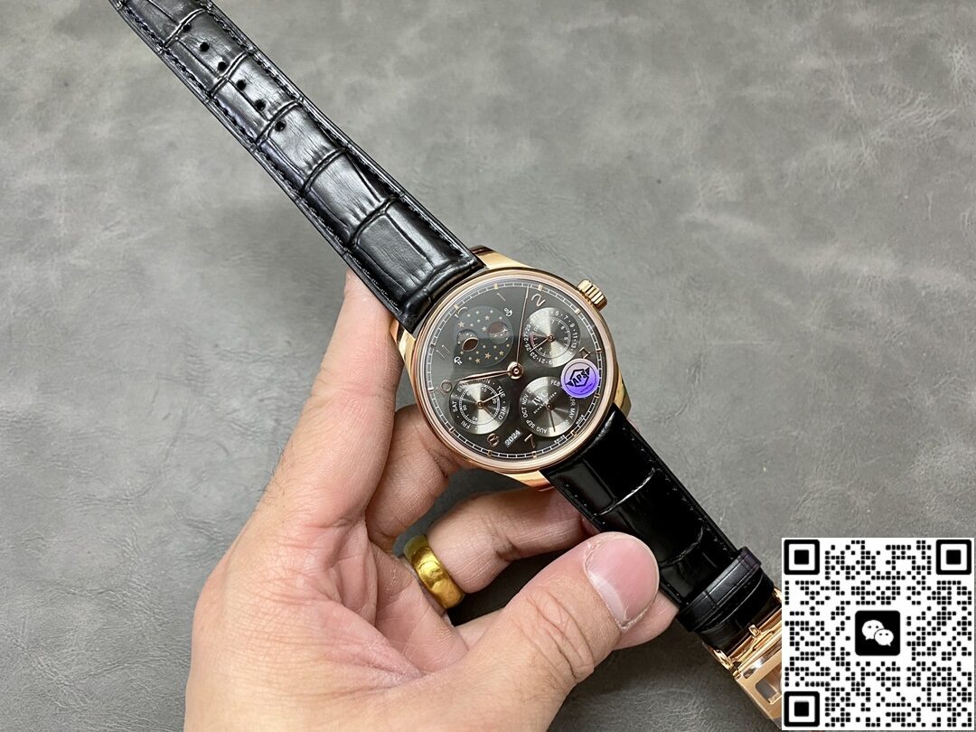 Aps Iwc Portuguese Perpetual Calendar Iw503702 Moon Phase Display — Replica - photo 2