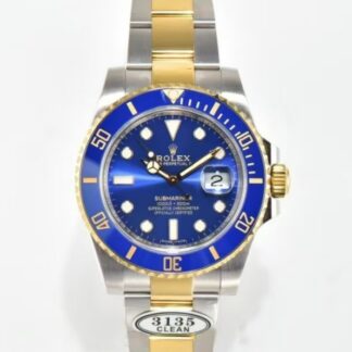 Clean Factory Rolex Submariner 116613Lb 0005 Oystersteel Case — Replica