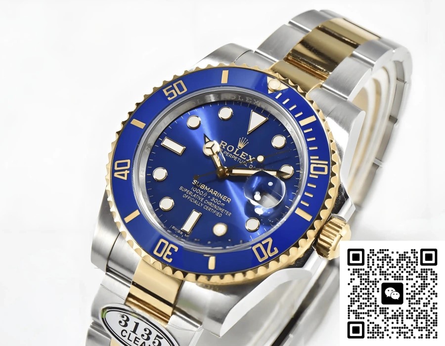 Clean Factory Rolex Submariner 116613Lb 0005 Oystersteel Case — Replica - photo 10