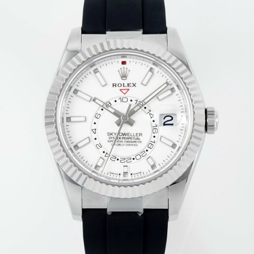 Zf Factory V2 Rolex Sky Dweller M336239 0003 18K White Gold Case — Replica - photo 1