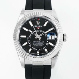 Zf Factory V2 Rolex Sky Dweller M336239 0002 Scratch Resistant Blue Crystal Watch Mirror — Replica
