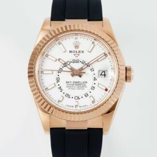 Zf Factory V2 Rolex Sky Dweller M326235 0004 Rubber Strap — Replica