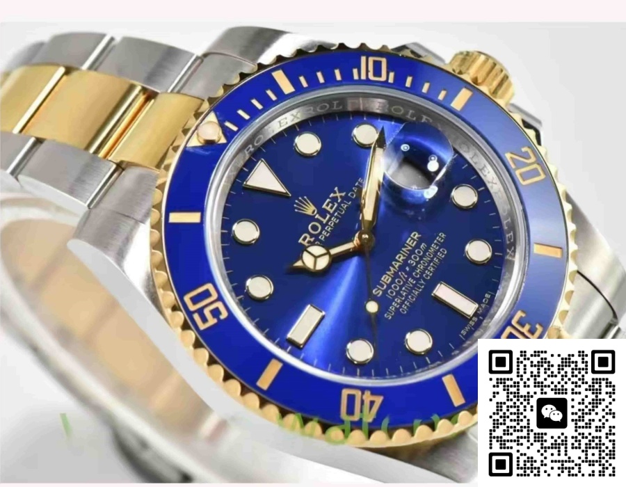 Clean Factory Rolex Submariner 116613Lb 0005 Oystersteel Case — Replica - photo 4