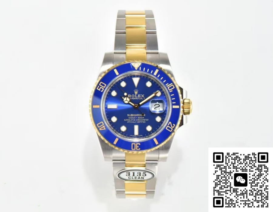 Clean Factory Rolex Submariner 116613Lb 0005 Oystersteel Case — Replica - photo 2
