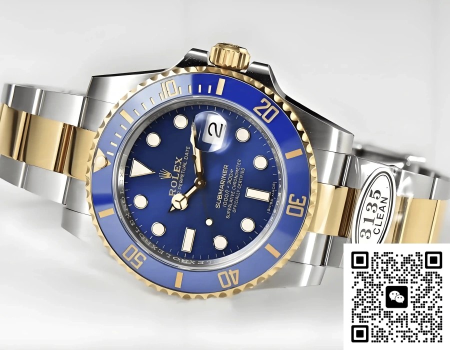 Clean Factory Rolex Submariner 116613Lb 0005 Oystersteel Case — Replica - photo 5