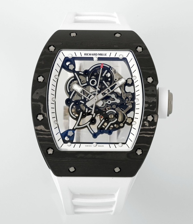 Zf Richard Miller Rm055Ntpt Rubber Strap — Replica - photo 1