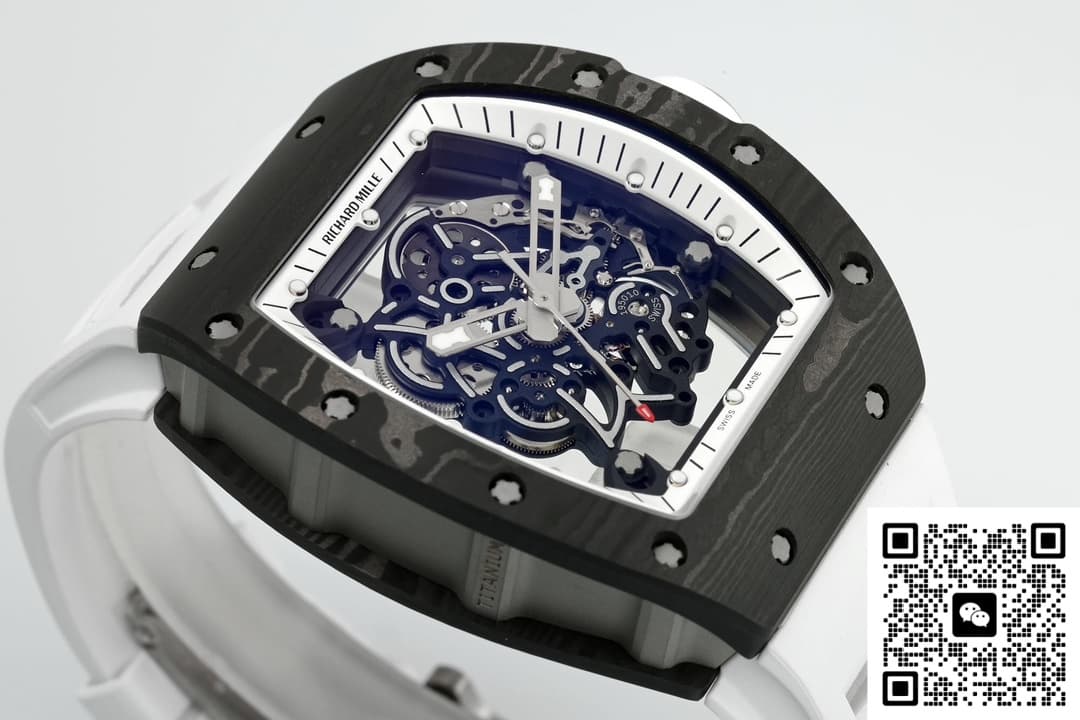 Zf Richard Miller Rm055Ntpt Rubber Strap — Replica - photo 7
