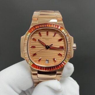 Gr Factory Patek Philippe Sports Elegance 7118 1300R 001 Rose Gold — Replica
