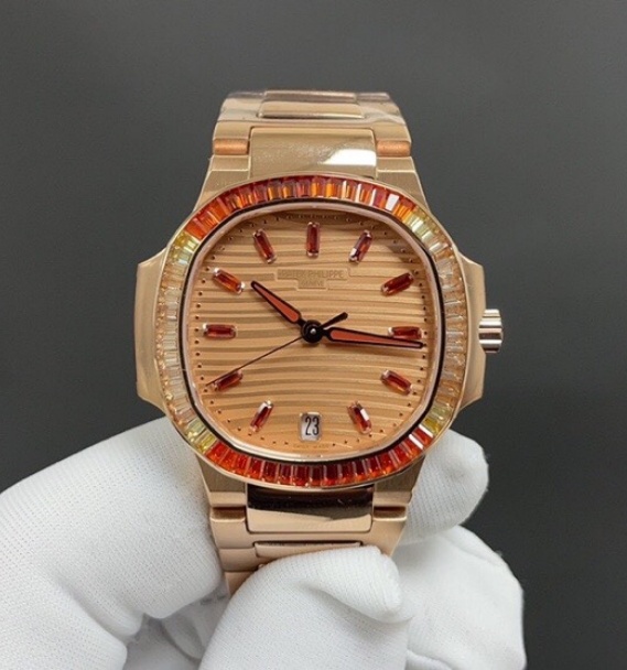 Gr Factory Patek Philippe Sports Elegance 7118 1300R 001 Rose Gold — Replica - photo 1