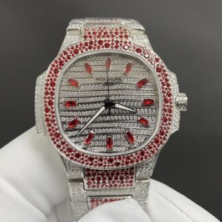 Gr Factory Patek Philippe Sport Elegance 7118 1452G 001 Full Diamond — Replica