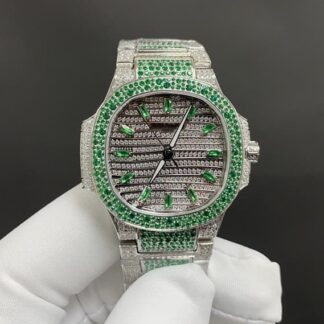 Gr Factory Patek Philippe Sports Elegance 7118 1453G 001 Transparent Case Back — Replica