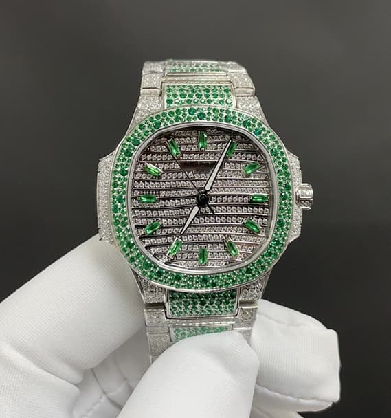 Gr Factory Patek Philippe Sports Elegance 7118 1453G 001 Transparent Case Back — Replica - photo 1