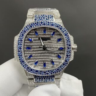 Gr Factory Patek Philippe Sport Elegance 7118 1451G 001 Diamond Hour Markers — Replica