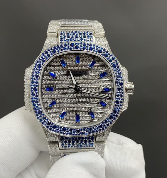 Gr Factory Patek Philippe Sport Elegance 7118 1451G 001 Diamond Hour Markers — Replica - photo 1