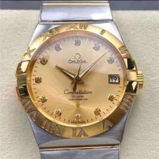 M Factory Omega Constellation 123 25 38 21 58 002 Date Display — Replica