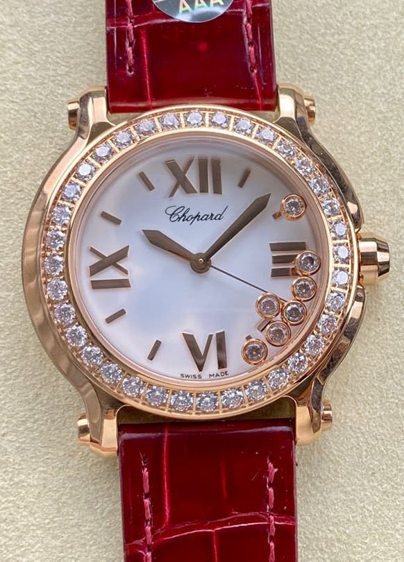 Yf Factory Chopard Happy Diamonds 277473 5009 Rose Gold Case — Replica - photo 1