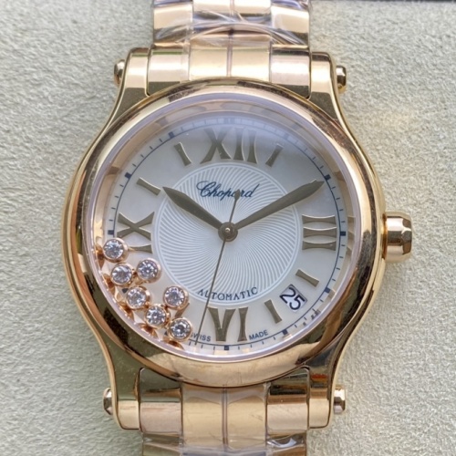 Yf Factory Chopard Happy Sport 274808 5002 Rose Gold — Replica - photo 1