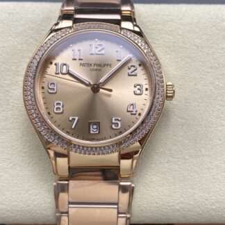 Sj Factory Patek Philippe Twenty4 7300 1200R 011 Rose Gold Dial — Replica