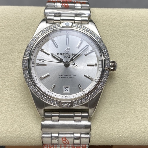 Bls Factory Breitling Mechanical Chronograph A10380591A1A1 Stainless Steel Strap — Replica - photo 1
