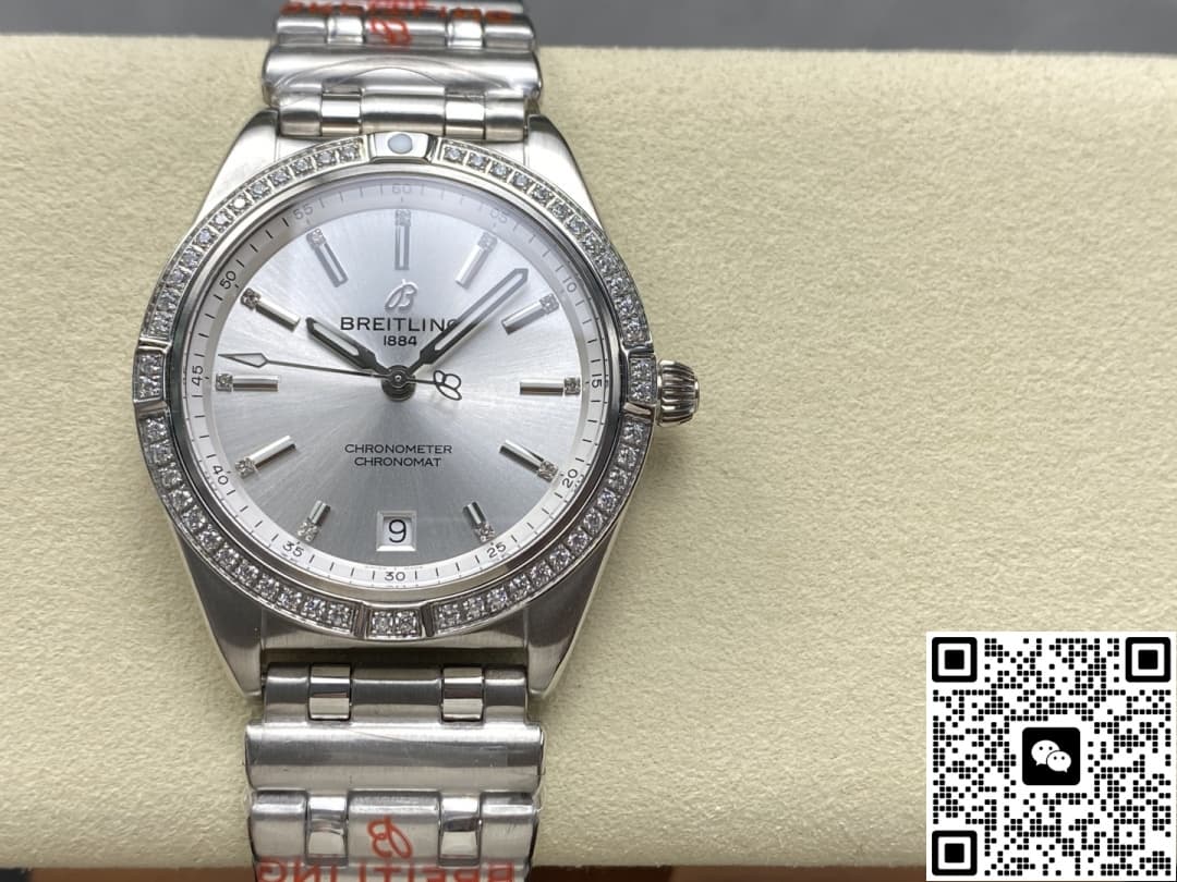 Bls Factory Breitling Mechanical Chronograph A10380591A1A1 Stainless Steel Strap — Replica - photo 2
