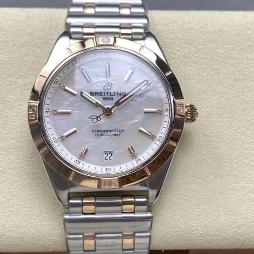 Bls Factory Breitling Mechanical Chronograph U10380101A2U1 Stainless Steel Case — Replica - photo 1