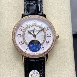 Omf Jaeger Lecoultre Date 357243J With Diamond Bezel — Replica