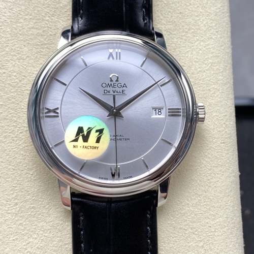 N1 Factory Omega De Ville 424 13 40 20 02 001 Silver Dial — Replica - photo 1
