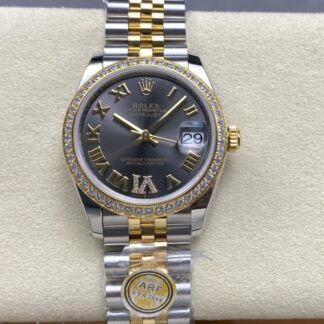Ar Factory Rolex Datejust M278383Rbr 0018 Folding Crown Clasp — Replica