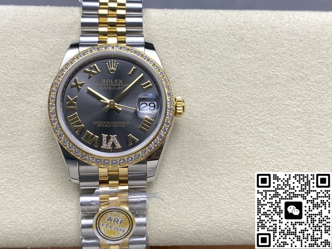Ar Factory Rolex Datejust M278383Rbr 0018 Folding Crown Clasp — Replica - photo 2