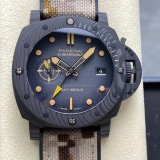 Vs Panerai Submersible Pam01513 Black Grey Dial — Replica