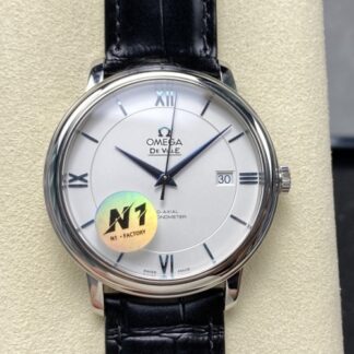 N1 Factory Omega De Ville 424 53 40 20 04 001 Stainless Steel Case — Replica