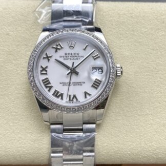 Ar Factory Rolex Datejust M278384Rbr 0013 White Dial — Replica