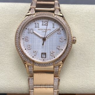 Sj Factory Patek Philippe Twenty4 7300 1201R 001 Diamond Strap — Replica
