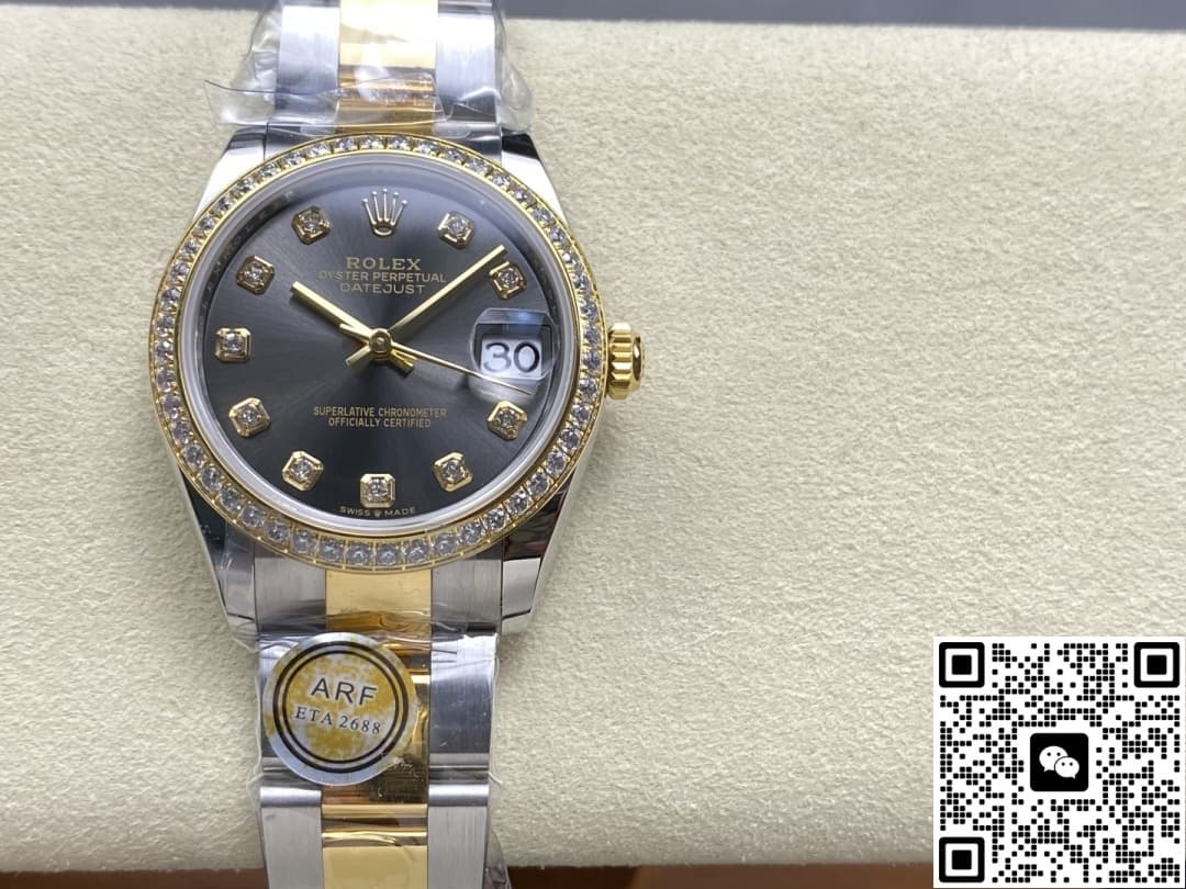 Ar Factory Rolex Datejust M278383Rbr 0021 Dark Gray Dial — Replica - photo 2
