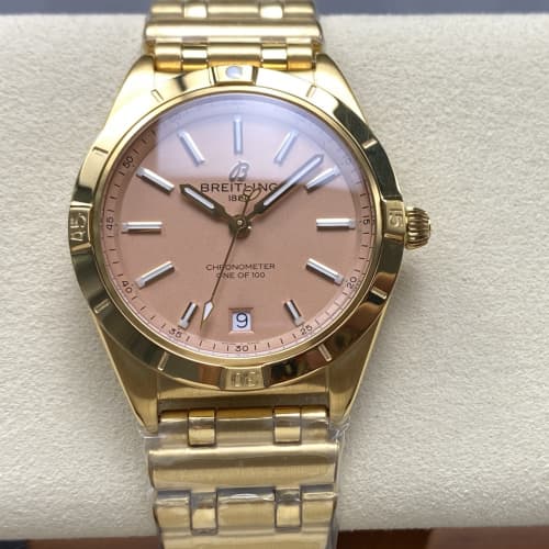 Bls Factory Breitling Mechanical Chronograph K103801A1A1K1 Gold Crown — Replica - photo 1