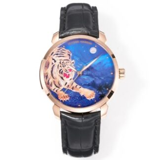 Fl Factory Athens Watch Gilt 111Le 9E Tiger 1A Tiggo Pattern Dial — Replica