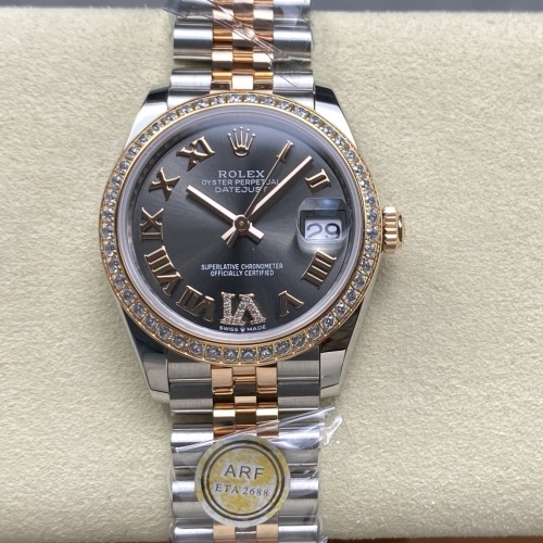 Ar Factory Rolex Datejust M278381Rbr 0030 Oystersteel Case — Replica - photo 1