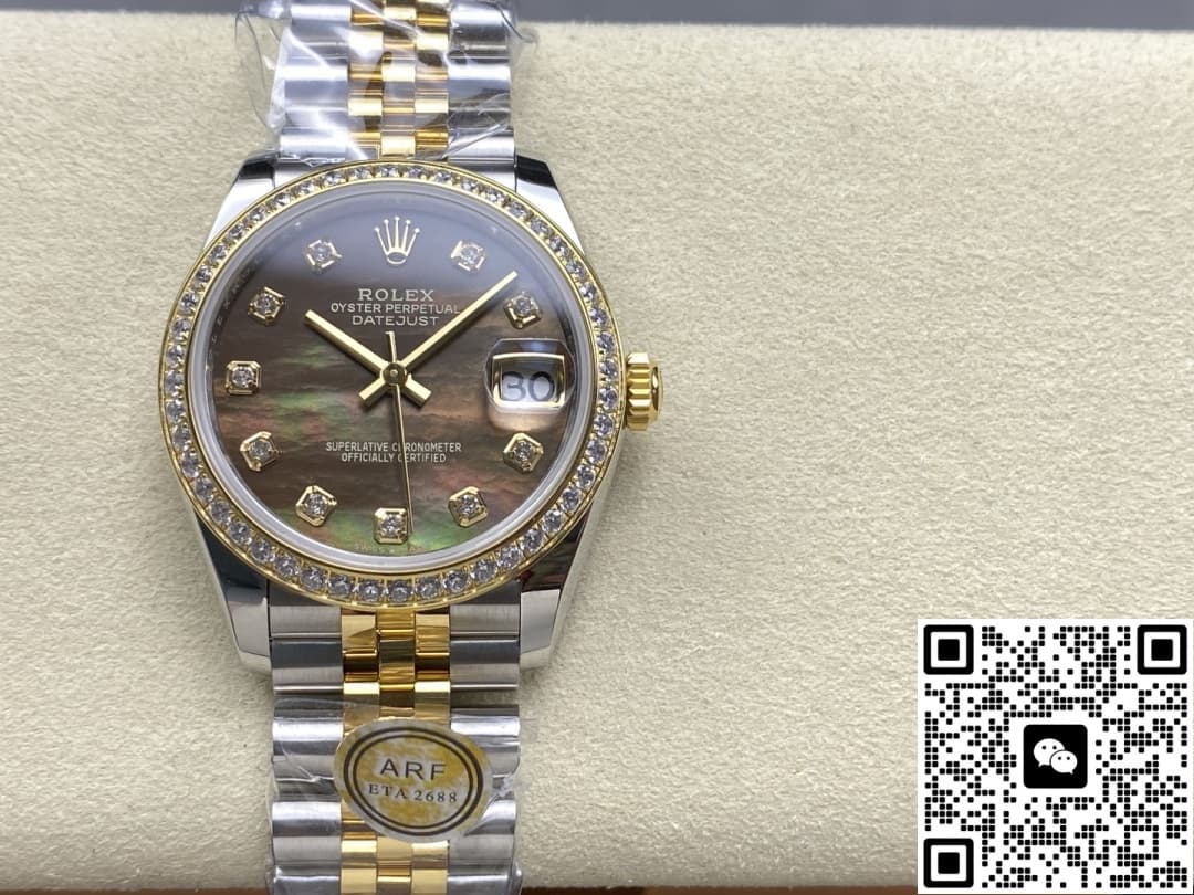 Ar Factory Rolex Datejust M278383Rbr 0024 Gold Bezel — Replica - photo 2