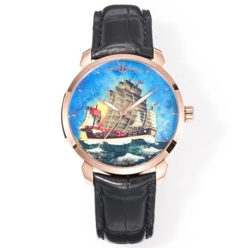 Fl Factory Ulysse Nardin Watch Gilded 111 2 Zhenghe Transparent Case Back — Replica - photo 1